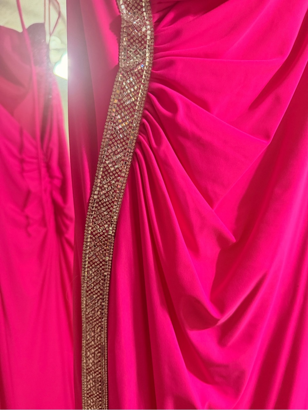 PINK PROM DRESS - Picture 5 of 8